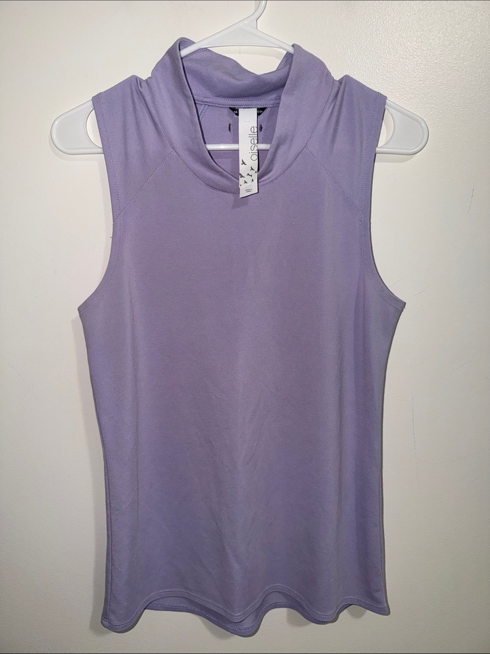 Oiselle Purple Tank Top Sleeveless Pullover Athletic Womens 4